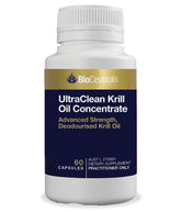 Bioceuticals Ultraclean Wild Krill Oil Concentrate 60 Capsules